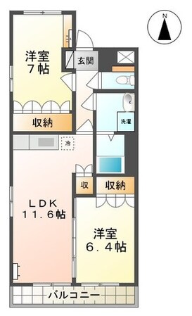 NoblePark嶋（ノーブルパーク嶋）の物件間取画像